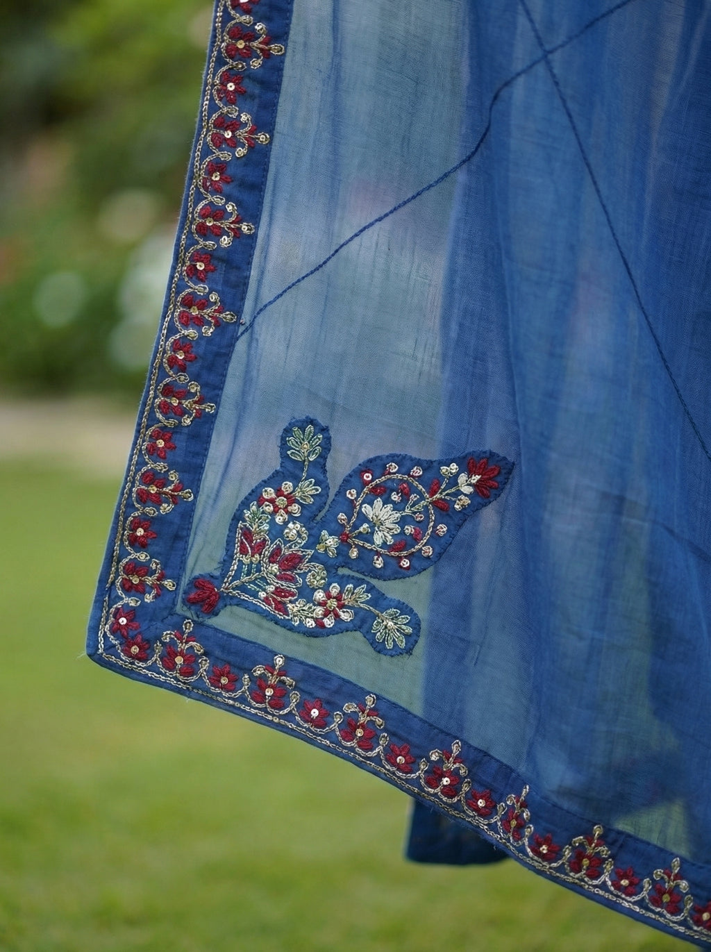 Embroidered Soft Cotton 3-Piece Suit