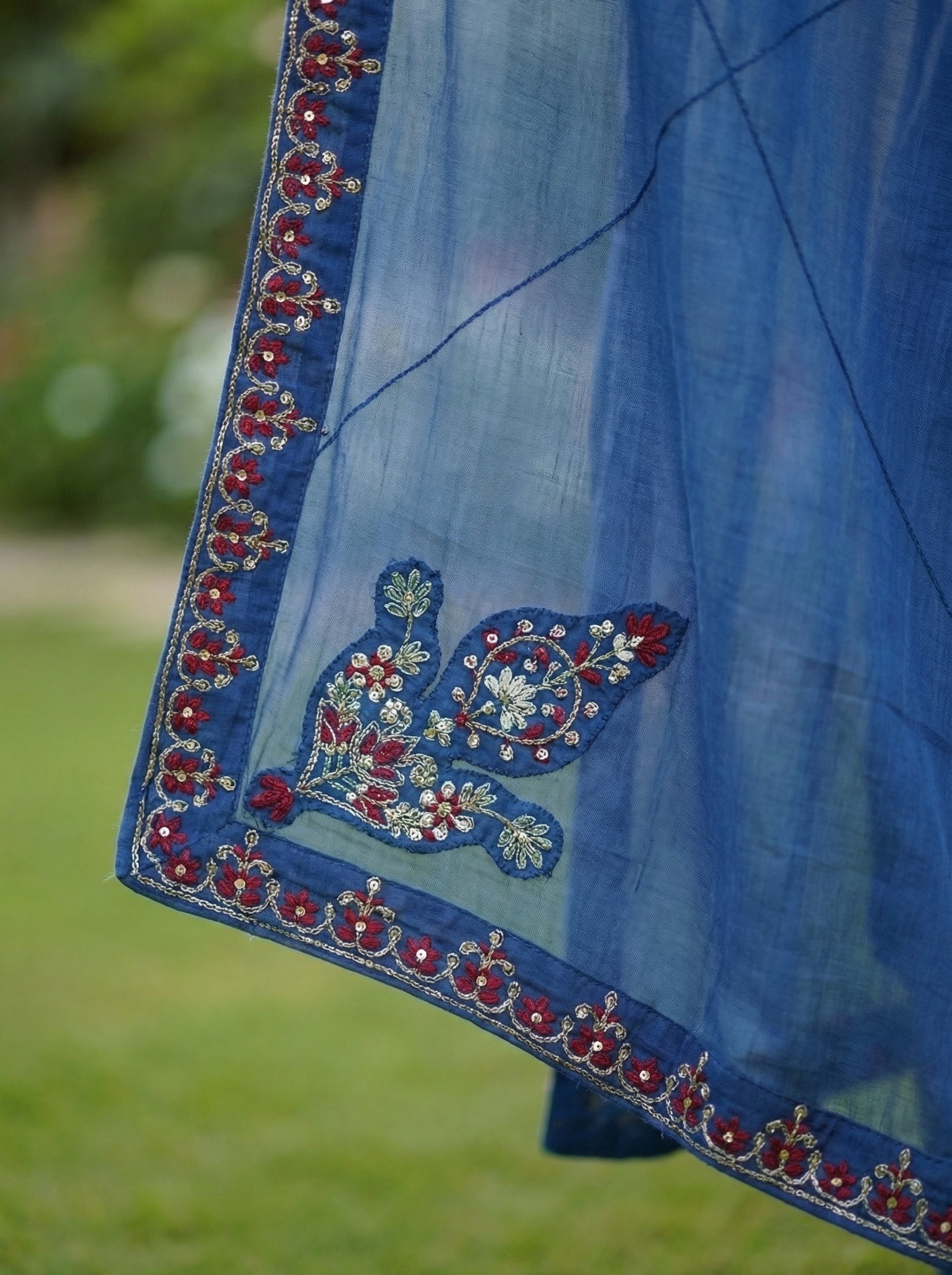 Embroidered Soft Cotton 3-Piece Suit
