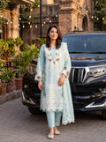 3 Piece Luxury Lawn suit-Embroidered Chikenkari (Pret)