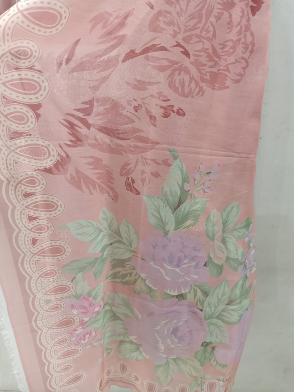 3 Piece Summer Cotton Suit Embroidered (Pret)