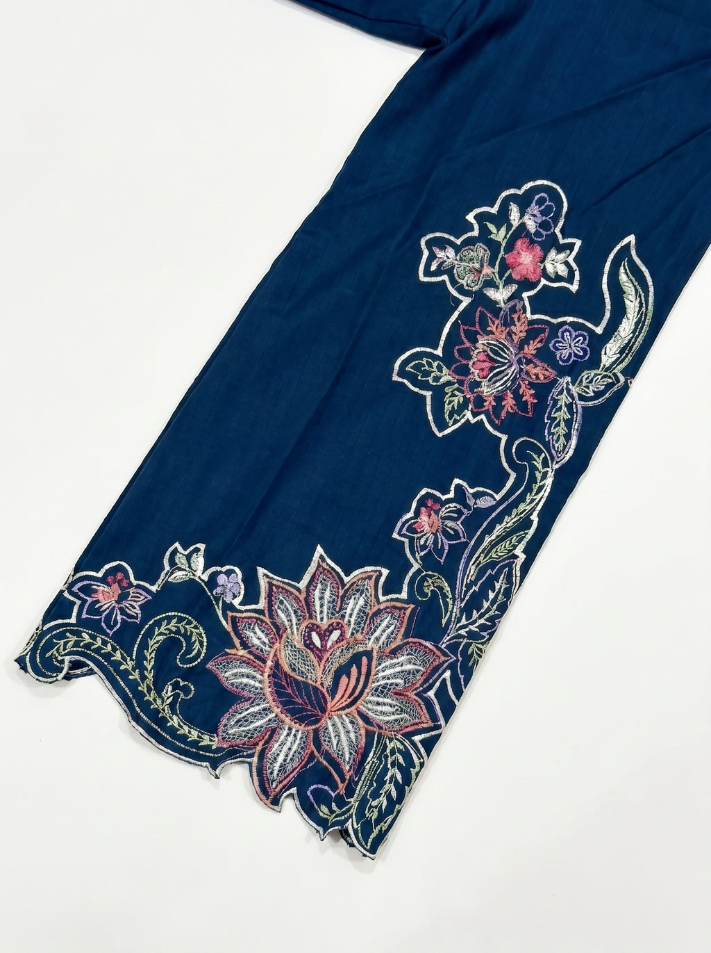 3 Piece Summer Cotton suit-Embroidered (Pret)
