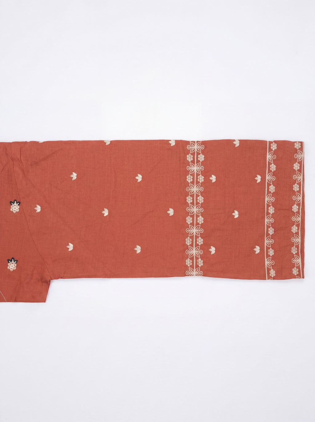 2 Piece Cotton Suit-Embroidered (Pret)